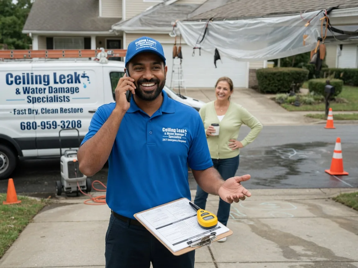 Ceiling Leak Cleanup Hartington, NE FAQs